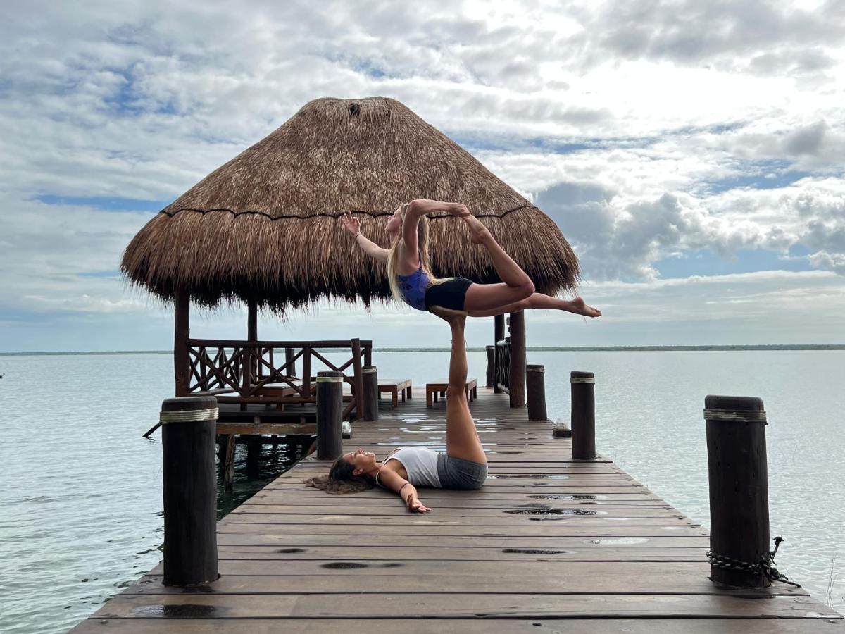 Hotel Boutique Las Nubes Bacalar Eksteriør billede
