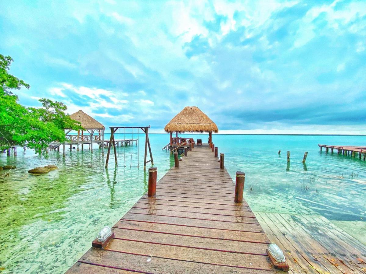Hotel Boutique Las Nubes Bacalar Eksteriør billede