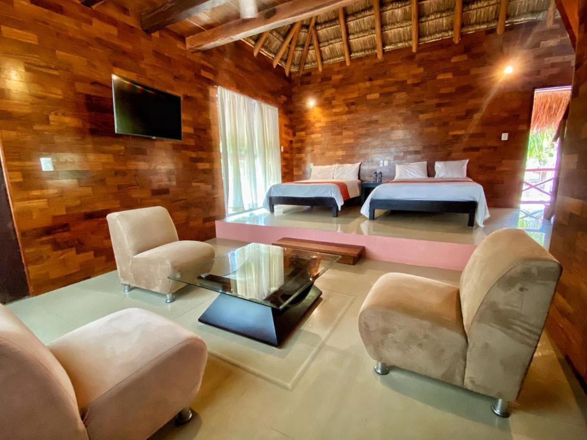 Hotel Boutique Las Nubes Bacalar Eksteriør billede
