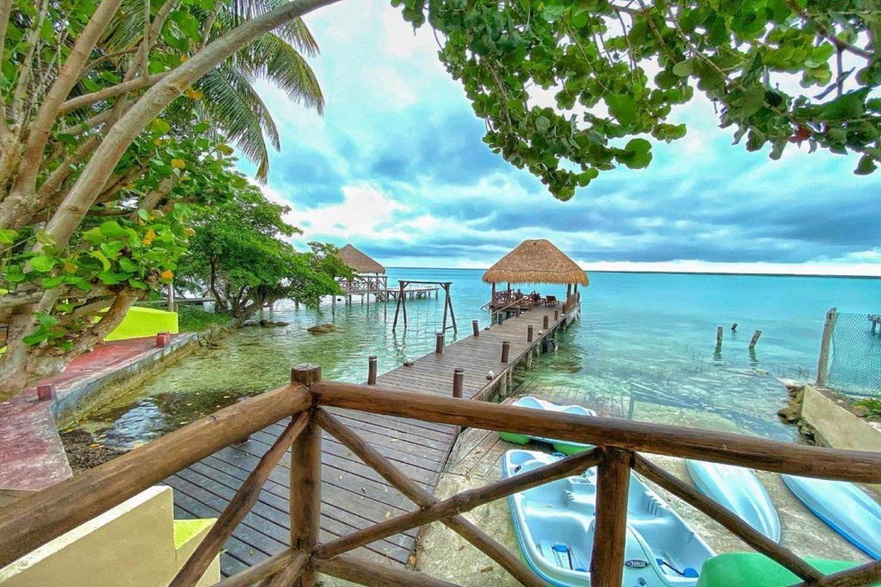 Hotel Boutique Las Nubes Bacalar Eksteriør billede